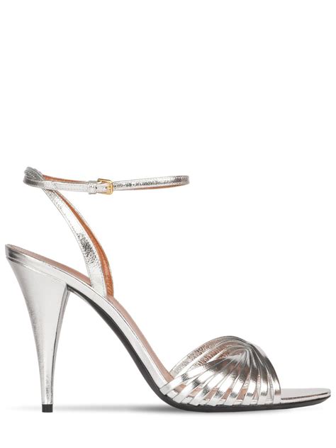 ysl tina sandals|Saint Laurent 100mm Tina sandals .